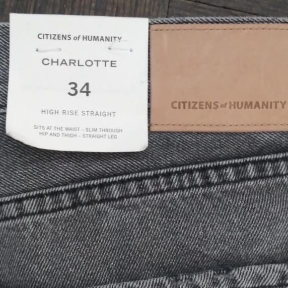 CITIZENS OF HUMANITY Charlotte high-rise straight jean - Picture 3 of 7